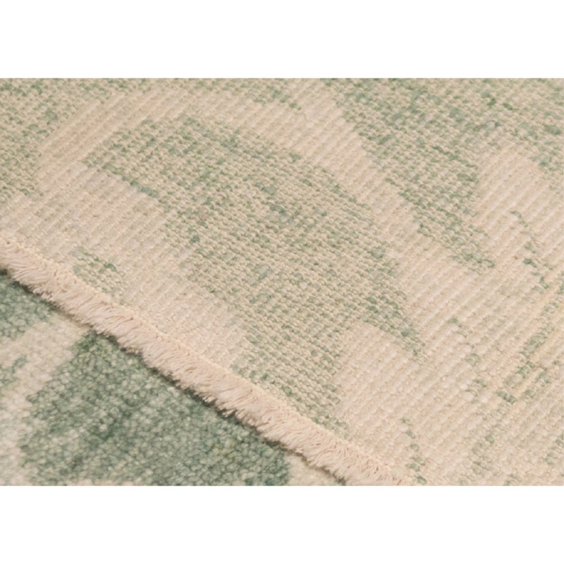 Rayon Floral Area Rug, Rectangle 9'2" x 12'3"