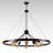 8-light Farmhouse Chandelier Rustic Light Fixtures