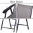 Steel Outdoor Folding Dining Armchair