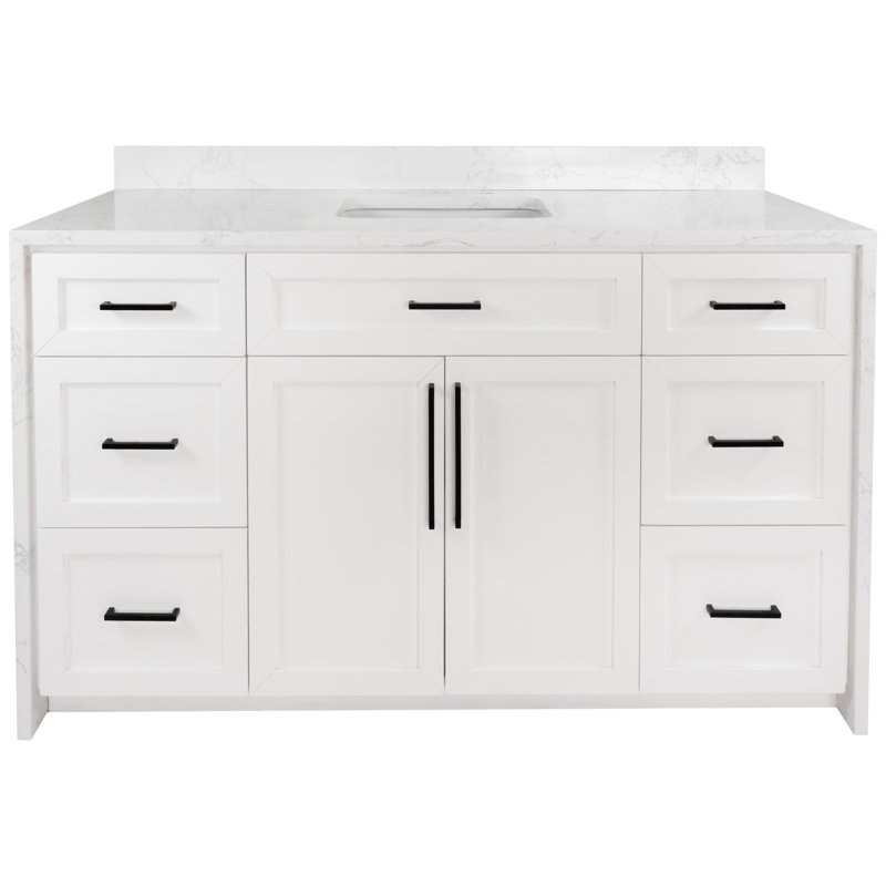 Ensemble de meuble-lavabo 60 po Akalya, Blanc