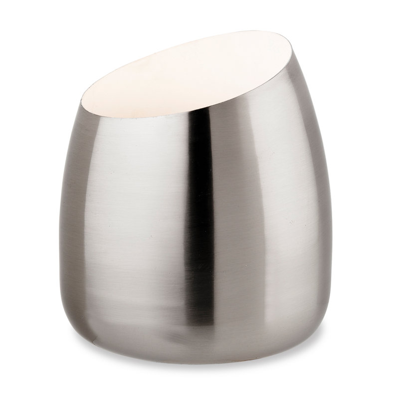 Chester Metal Novelty Lamp, Brushed Steel