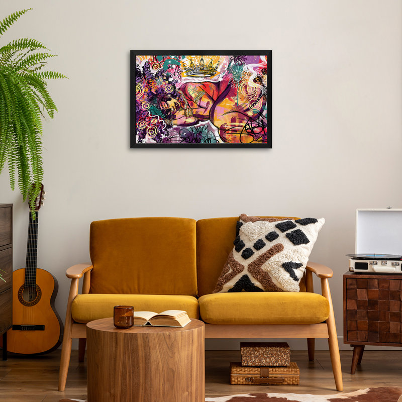 Radiance, affiche encadrée de qualité supérieure par Justin Copeland, H 16 po x l 24 po
