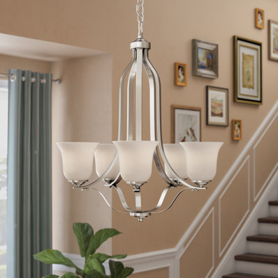 Lustre Empire à 5 lumières Emmons