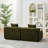Modular Sectional Sofa With 2 Pillows For Living Room, Bedroom, Office-1038404667