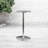 Brincken 23.25" Round Aluminum Indoor/Outdoor Bar Height Table with Flip-Up Top-1826187222