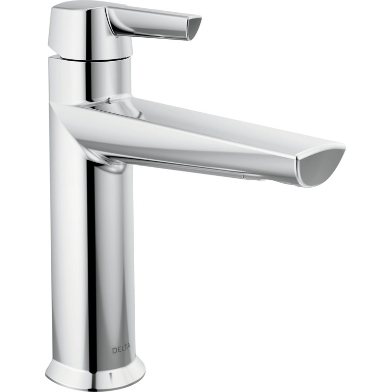 Galeon Single Hole Bathroom Faucet with Drain Assembly, Chrome