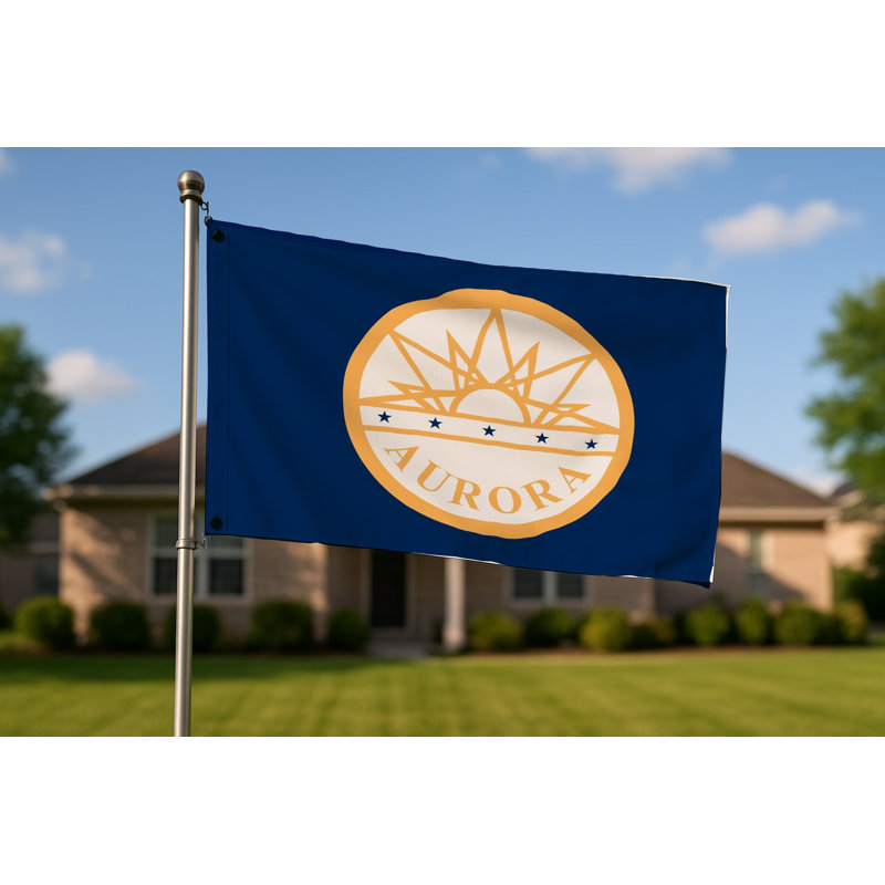 Aurora City Flag — Flag