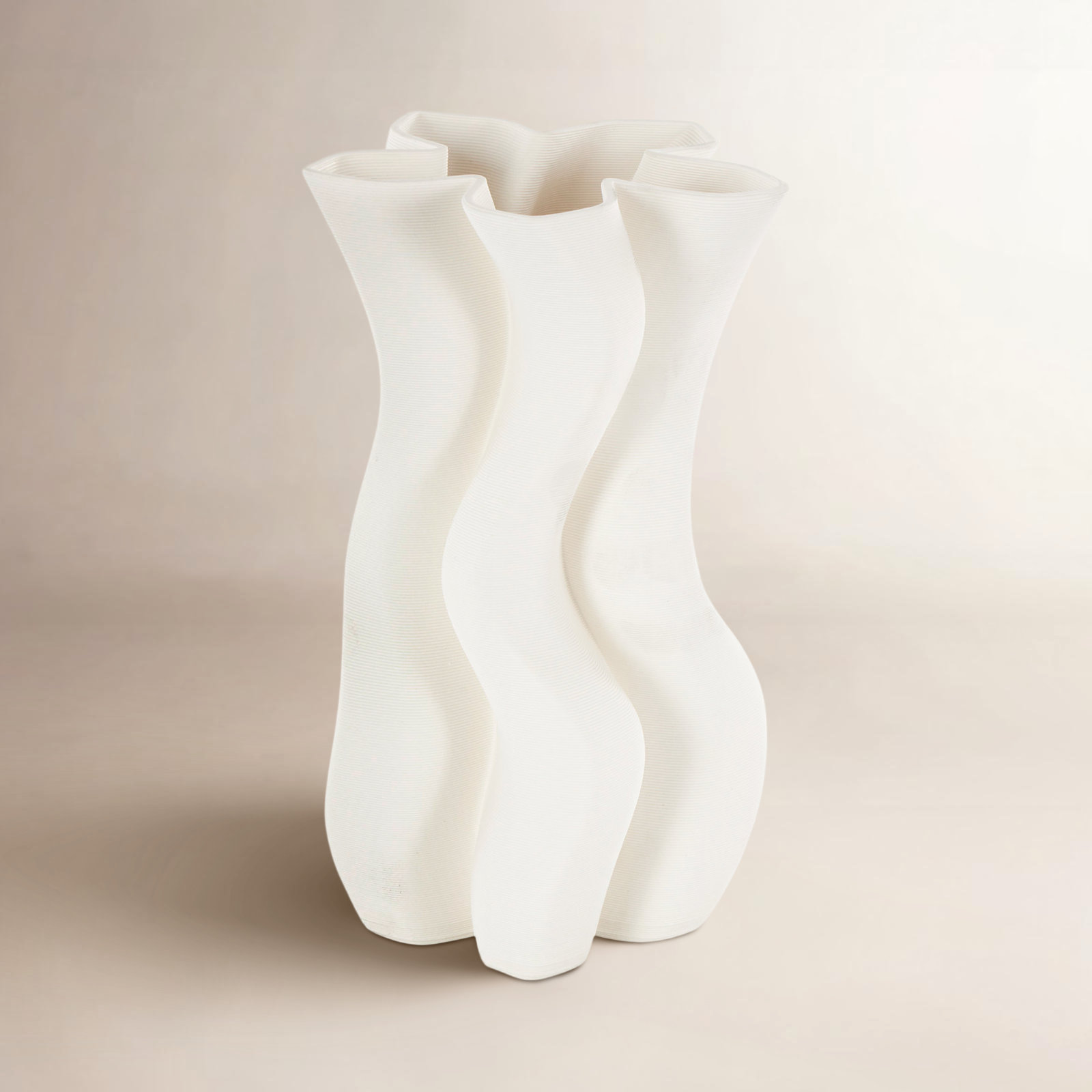 Bowers Iron Table Vase, 9.8" H x 5.35" W x 5.35" D