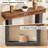 54"Narrow Console Table with U-Shaped Pedestal-541289897-541289903