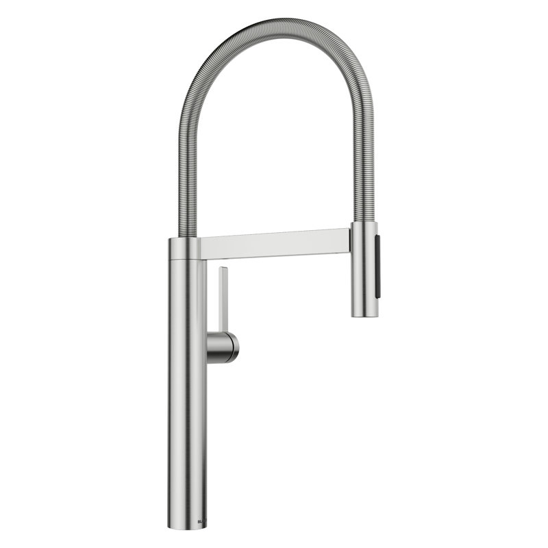 Robinet de cuisine à double jet Culina II Semi-Pro, Acier dépôt physique en phase vapeur