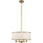 Lustre tambour 4 lumières