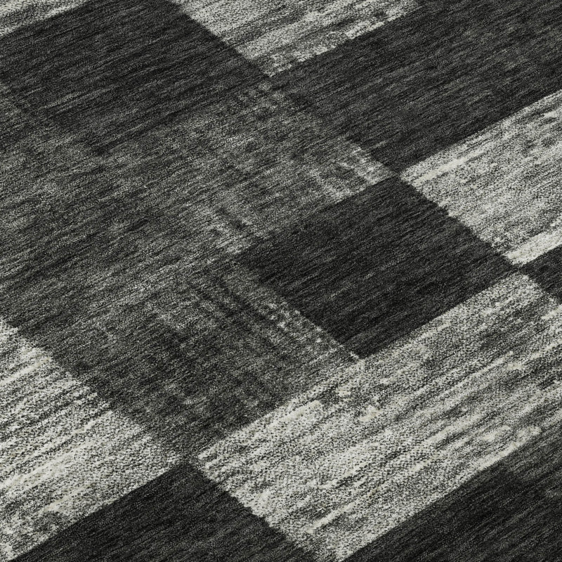 Premium Machine Washable Krause AMF1139 Geometric Rug, Rectangle 5' x 7'6"