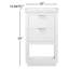 Ensemble de meuble-lavabo simple 20 po Eanes-586781526