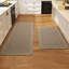 Tapis de cuisine pour plancher, tapis de cuisine antidérapants, brun 17 x 59-1081146998-1081146999