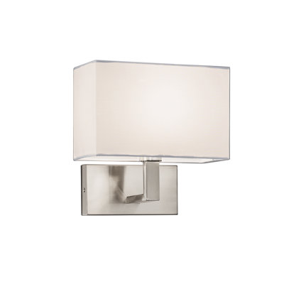 Alhambra Steel (accents) Armed Sconce