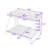 Metal Bunk Bed With Dual Side Ladders And Guardrail-1322669735