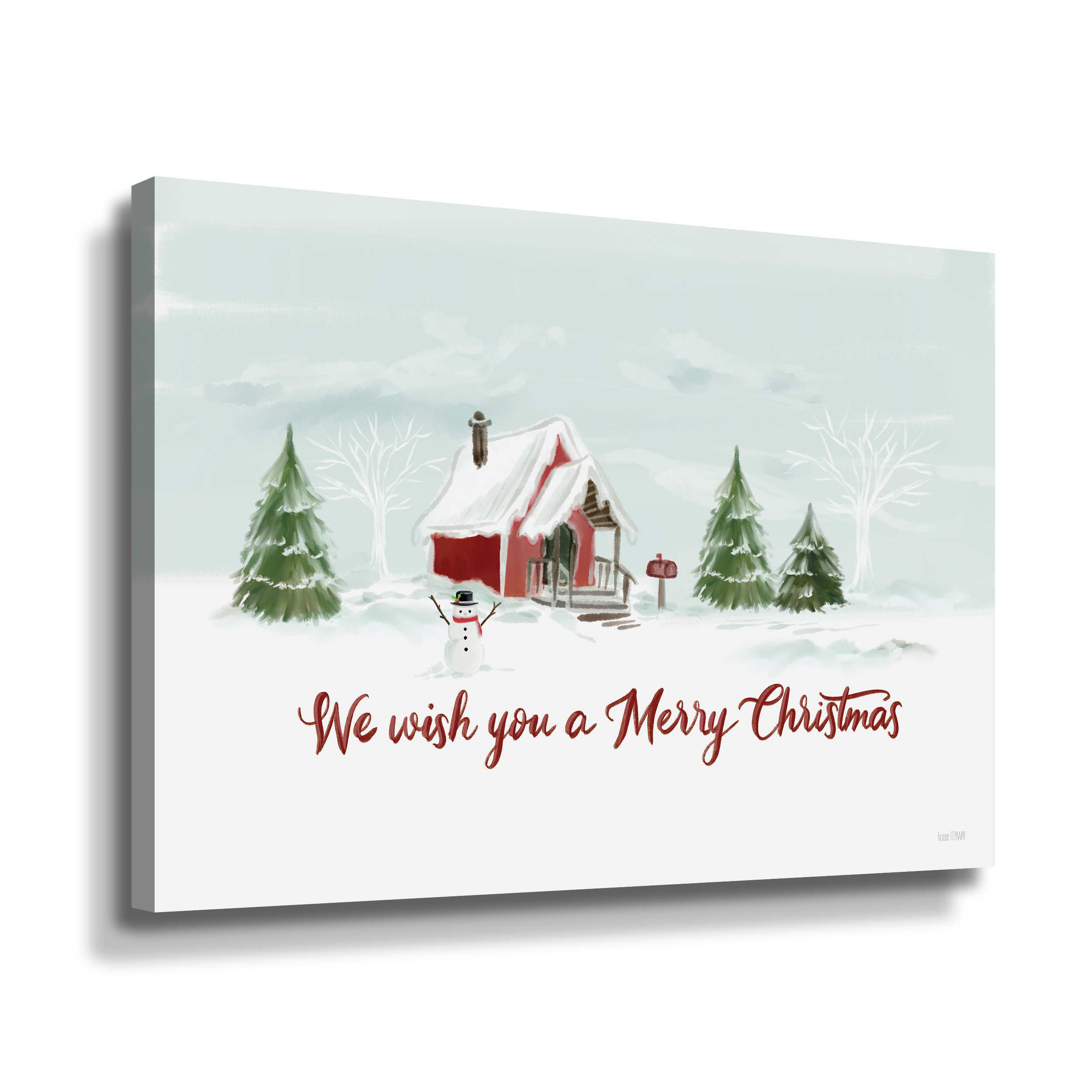 Snowy Home Christmas Photo Cards & Holiday Photo Cards