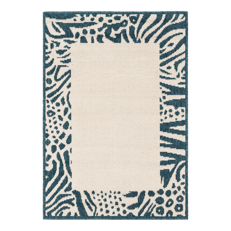 Gurjot Indoor/Outdoor Area Rug, Rectangle 2' x 3'1"