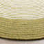 Tapis en laine / coton tissé à la main Mcclure en vert / ivoire-1065700314