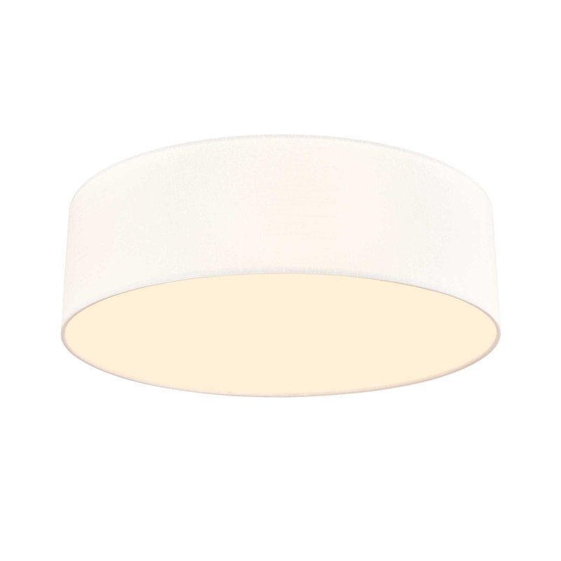 Sousan Cotton Flush Mount, 10.8cm H x 16cm W x 16cm D