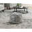 Modern Square Pouf Patterned Fabric Upholstered Ottoman, Non-Slip Floor Pouf For Versatile Seating And Comfort-793225218