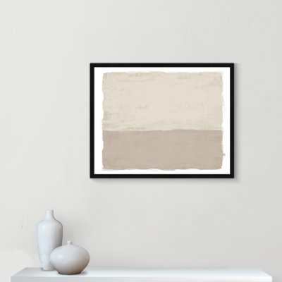 Silent Sands II - Landscape Version Print par Natalie Carpentieri