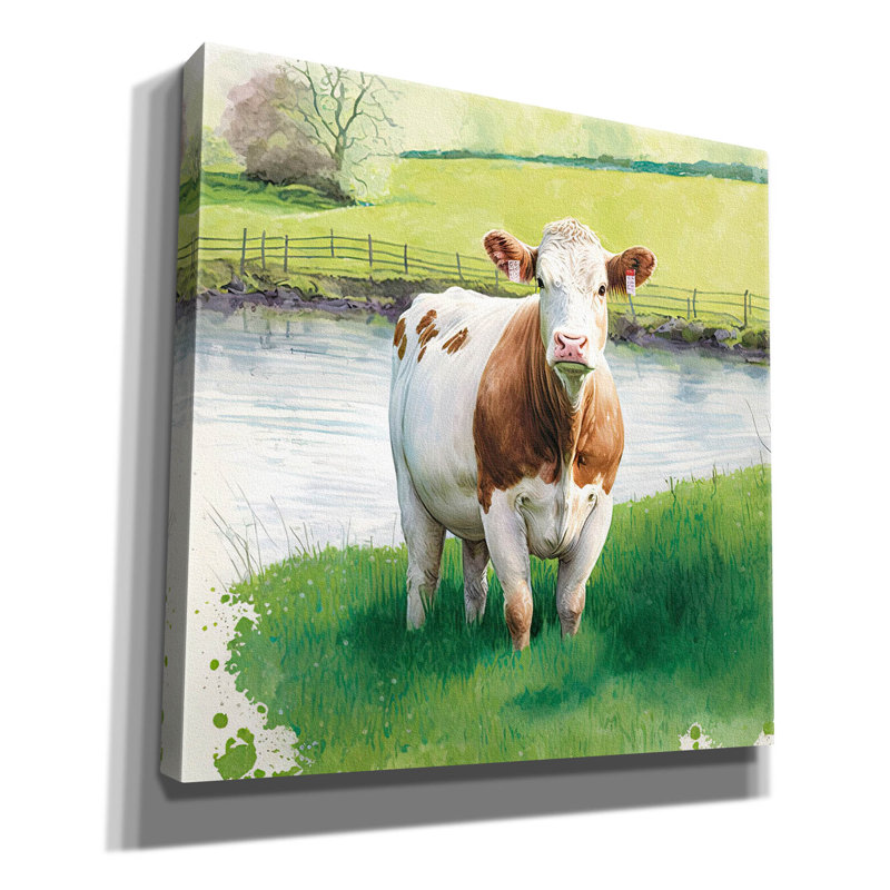 «First Day Out» par The Golden Valley, art mural sur toile, H 18 po x l 18 po x P 0,75 po