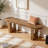 47.24" Bedroom Bench, Upholstered Entryway Bench