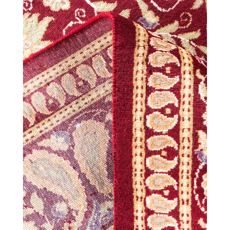 Classic One-of-a-Kind 6'2" x 9'1" Hand Knotted Area Rug