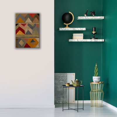 Epic Graffiti 'Multicolored Tapestry 2'  by Chariklia Zarris Canvas Wall Art, 18" x 26"