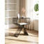 Table de bout en acrylique pour table d'appoint moderne et transparente