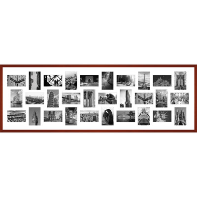 Kiryak Wood Picture Frame with Mat