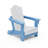 High Density Polyethylene Mini Foldable Adirondack Chair-2046435613