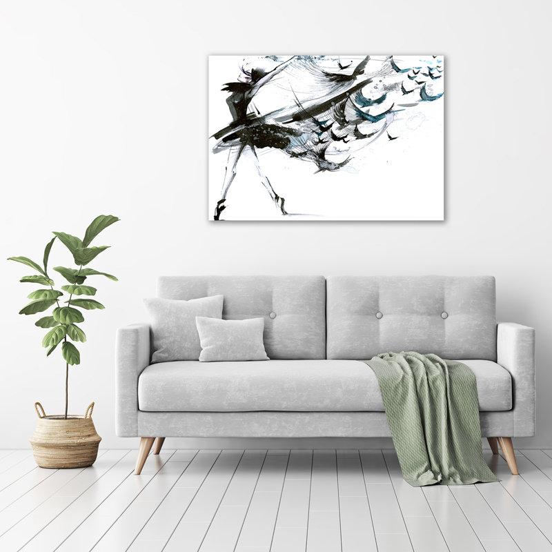 Ballerina - Wrapped Canvas Print