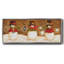 «Top Hat Snowmen» - Toile encadrée