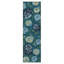 Tapis décoratif lavable à motif Blue Rose-2117774858