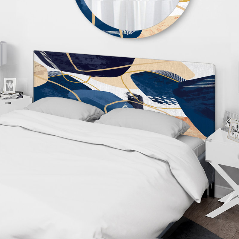 Gregoriu Upholstered Panel Headboard, Queen