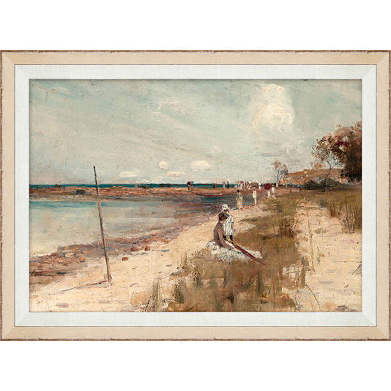Impressions of Our Coast 8 - Peinture encadrée sur papier
