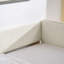 Lit de jour avec canapé-lit rembourré capitonné, taille simple, tissu Boucle