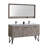 Almaraz 59.13 " W Freestanding Standard Free Standing Single Double Vanity Bathroom Vanity With Top-1274886407