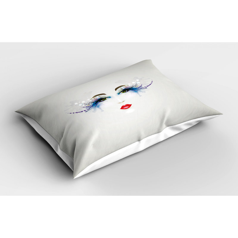 Taie décorative cils Dream, Simple