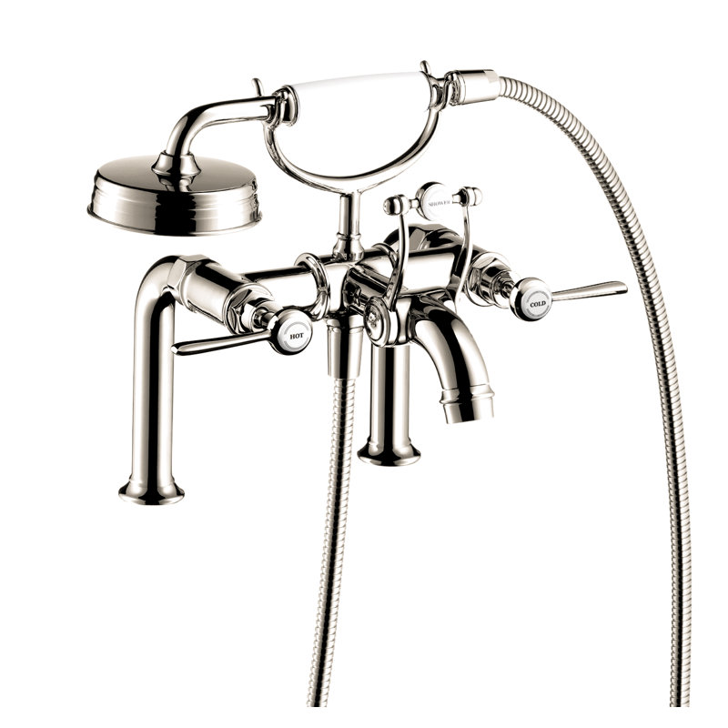 Montreux Tub Filler with Diverter, Polished Nickel
