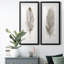 Cadre photo, ensemble de peintures sur papier