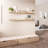 Miami 48" W x 8" D Floating Shelves Set with Invisible Wall Mount Brackets-359797070