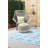Floral Blue Outdoor Area Rug-57939629