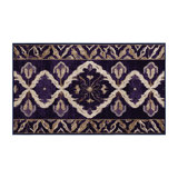 Machine Washable Purple Area Rug