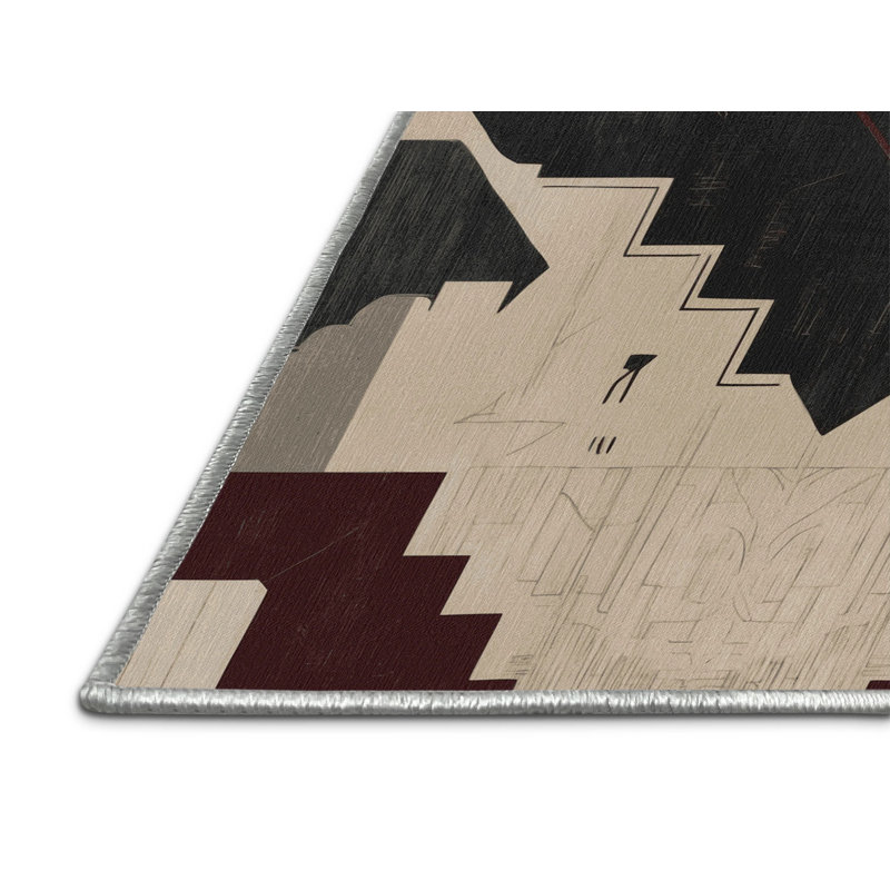 Monarch's Mosaic Rug, Square 6'