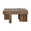 Table basse carrée en bois