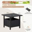 Round Wood Outdoor Chat Table , 55cm cm W 55cm cm D