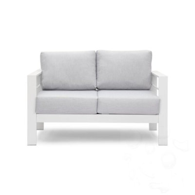 2-seat Patio Sofa with Cushions